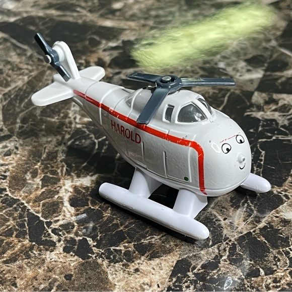 Thomas & Friends Other - Harold Helicopter Thomas The Train And Friends Diecast Metal Take N Play 2012